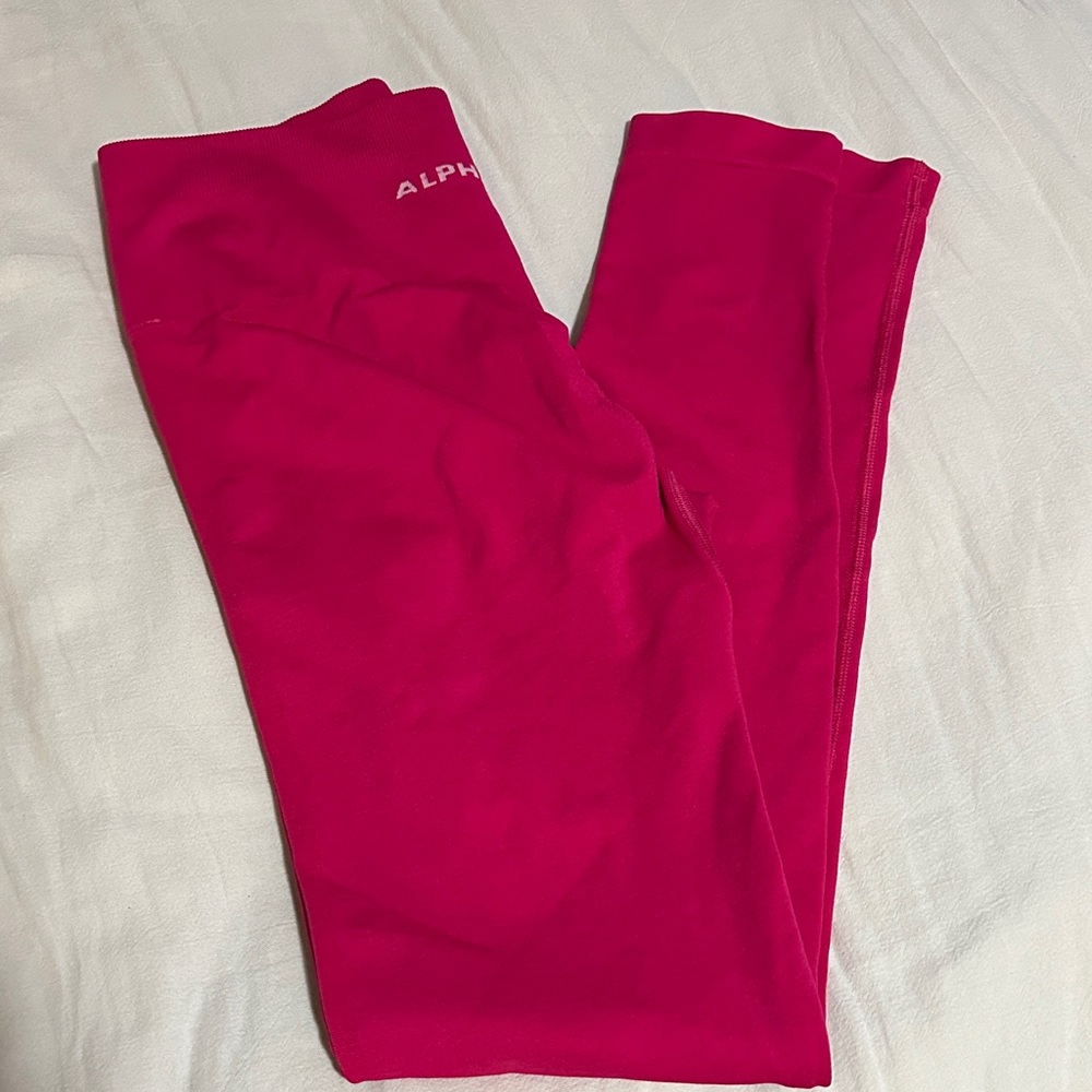 Alphalete Bold Pink Leggings
